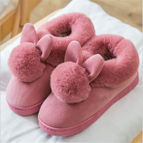 womens rabbit slippers