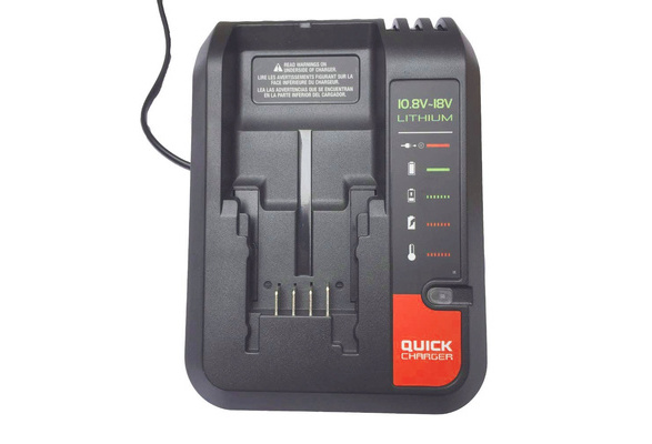 Dvisi Lithium Li-ion Battery Charger For Black Decker/Porter Cable/Stanley  battery Universal charger 10.8V 14.4V 18V PCC690L L2AFC FMC