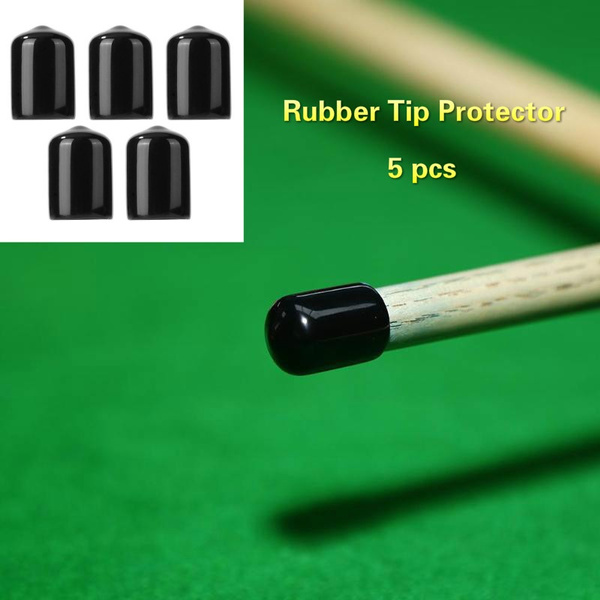 Alomejor Billiards Cue Tips 50 Pcs Snooker Cue Tips Billiard Pool Stick Replacement Tips for Blue Pool Cues Accessories