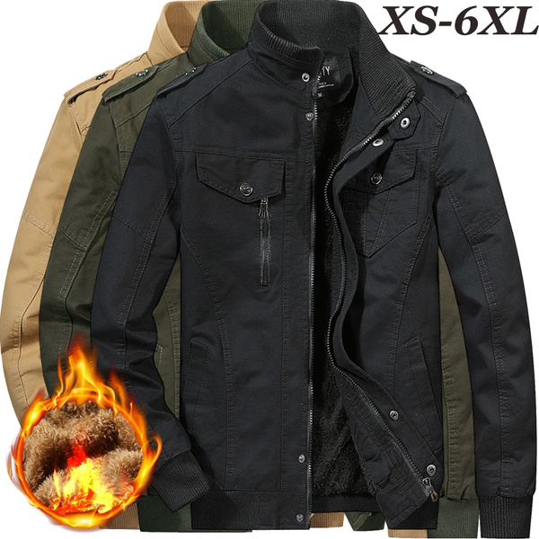 Smart Hooded Cotton Military Style Men's Winter Jacket