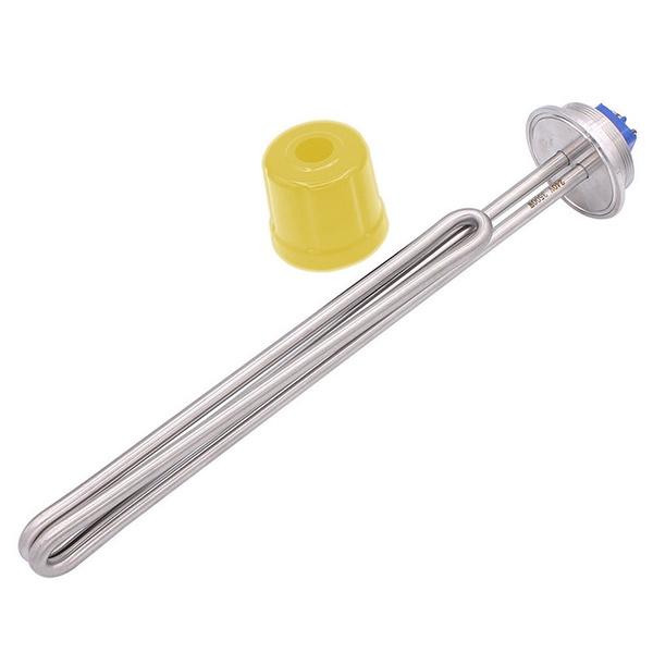 DERNORD 240V 3500W Tri-clamp Foldback Heating Element - Stainless Steel Immersion Heater With L6-30 Plug