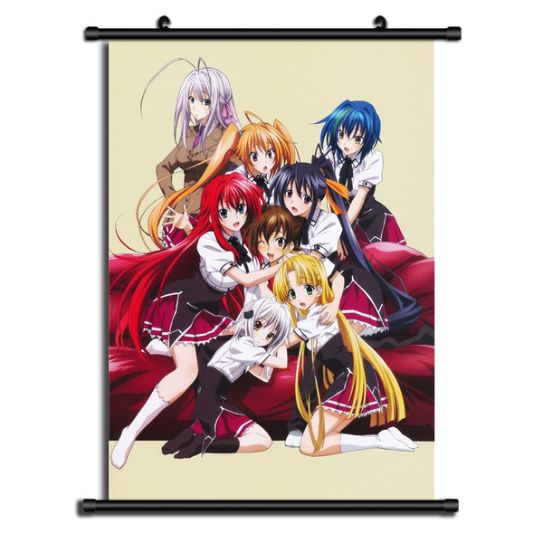 highschool dxd  HD Print Anime Wall Poster Scroll Room Decor 