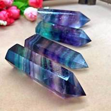 quartz, wand, Irregular, purple