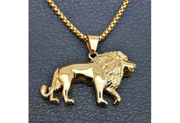 Lion necklace sales for women