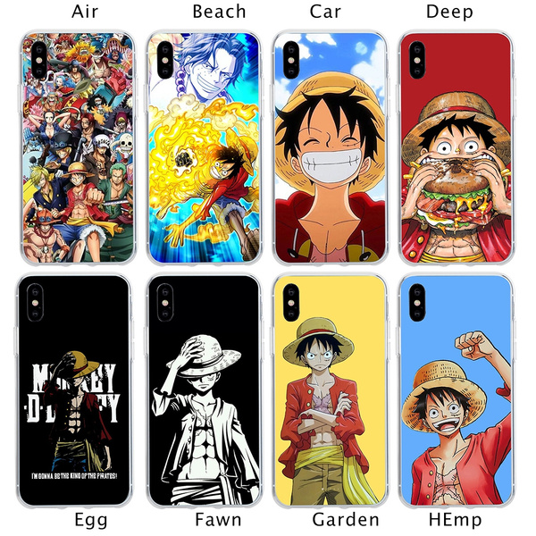 N191 One Piece Luffy Japan Anime Hard Case Concha Coque Iphone Covers For Iphone X Xs Max Xr Iphone 7 Plus 8 Plus Iphone 6s Iphone 5s 4s Wish
