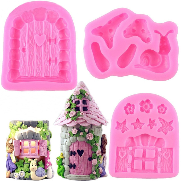 Green Woman Face Mould Green Woman Silicone Mould - Fairy Garden Fondant Mold For Cake Decorating, Chocolate, Candy Chocolate Candy Soap Mold