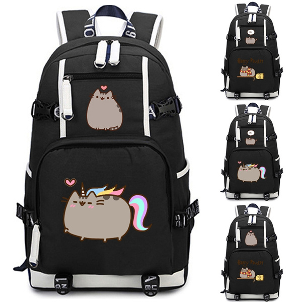 taart versieren Azijn Cute Cartoon Pusheen Backpack Large Capacity Backpack Pusheen Cat School  Bag Laptop Backpack for Boys Girls | Wish