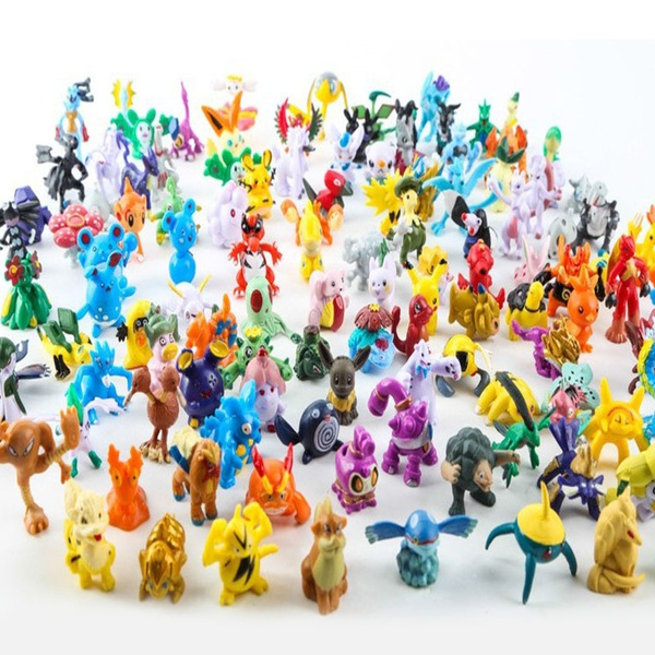 144PCs Wholesale Lots Cute Pokemon Mini Random Pearl Figures Kids