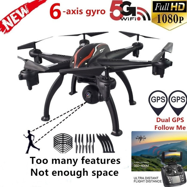 6 axis dual gps drone