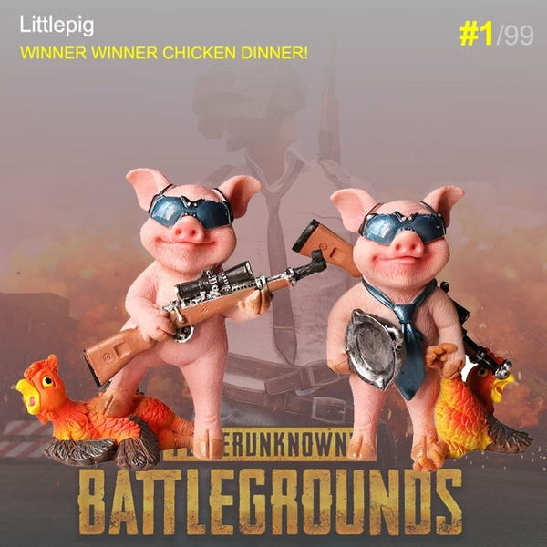 1Pcs PUBG PlayerUnknown's Battlegrounds Pig Figurine Winner Winner Chicken Dinner PUBG Action Figure Funny Gifts | Wish 1Pcs PUBG PlayerUnknown's Battlegrounds Pig Figurine Winner Winner Chicken Dinner PUBG Action Figure Funny Gifts | Wish