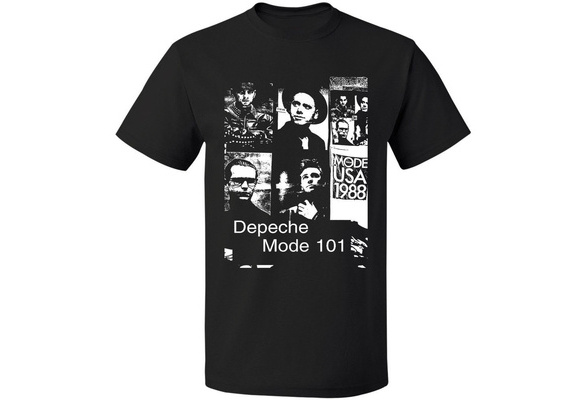 Vintage Depeche Mode 101 From US Graphic Tee Shirt Men Casual