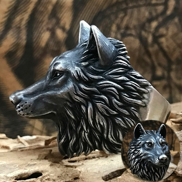 Wolf ring sale for men