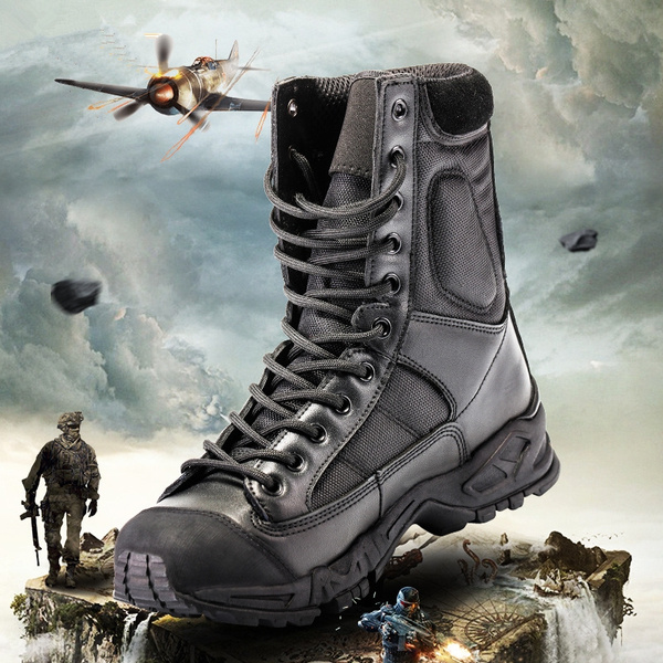 Fashion Army Boots Men Military Style 