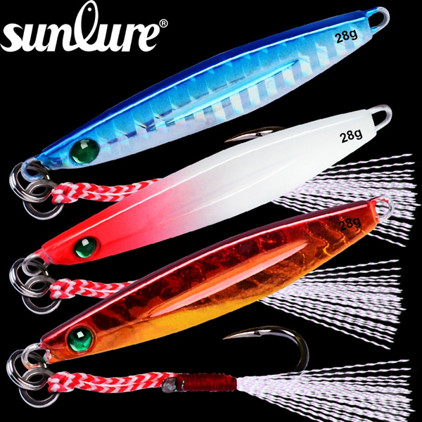 Fishing Fish Lures Feathers, Feathers Fishing Jigs