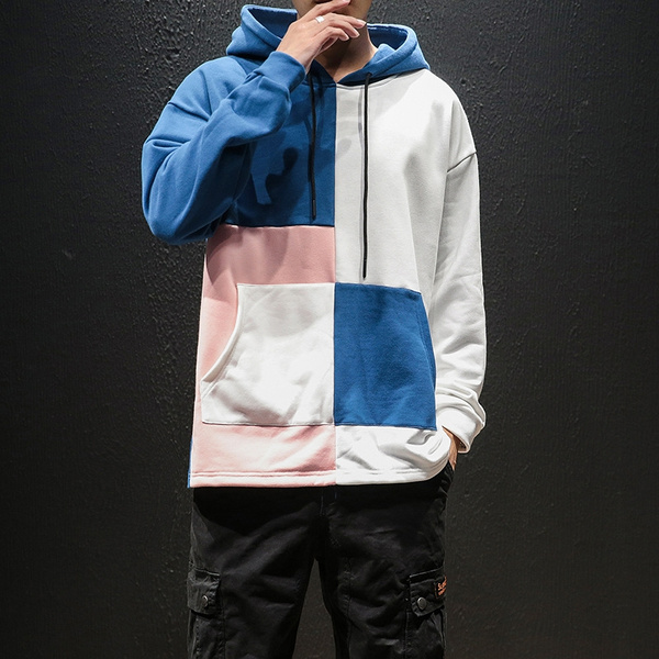 Multicolor hoodie mens sale