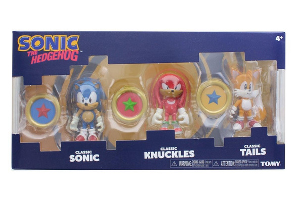 Sonic 3 Collector 16-bit Figure Pack 3pk