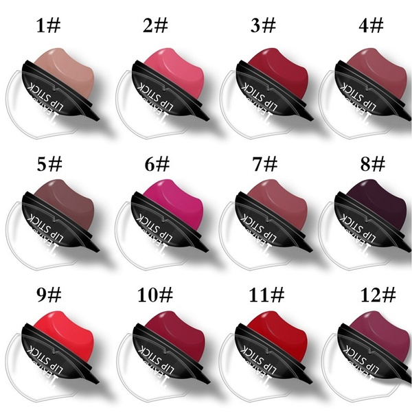 lip shape long lasting cup matte lipstick