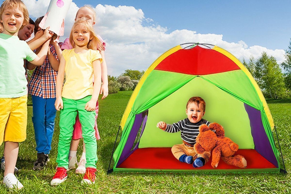 Alvantor Kids Tents Indoor Children Play Tents for Toddler Tents for Kids Pop Up Tent Boys Girls Toys Indoor Outdoor Play Houses 8017 Giant Party 58x58x47
