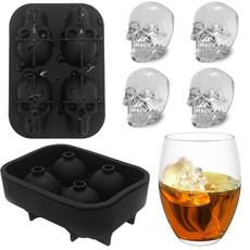 Summer, Cocktail, skull, Silicone