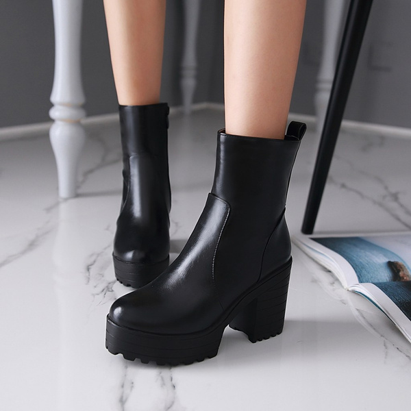 ankle boots winter snow boots woman 