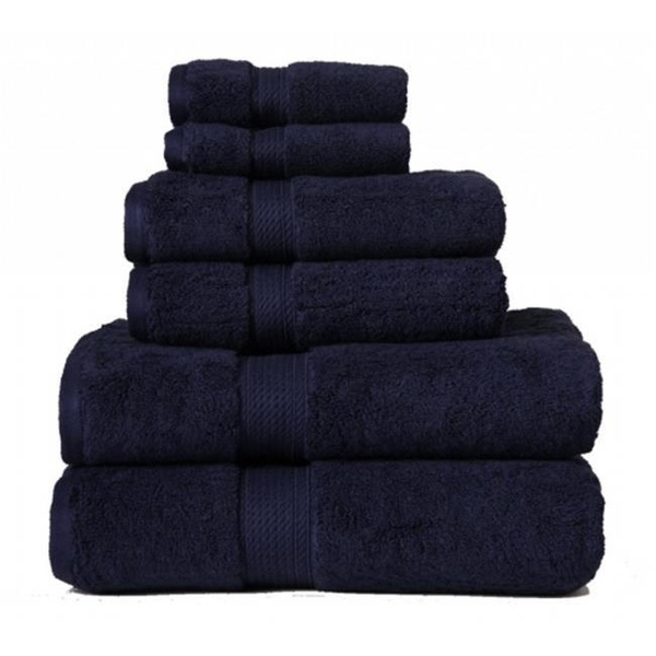 900 GSM 6-Piece Long Staple Combed Cotton Towel Set