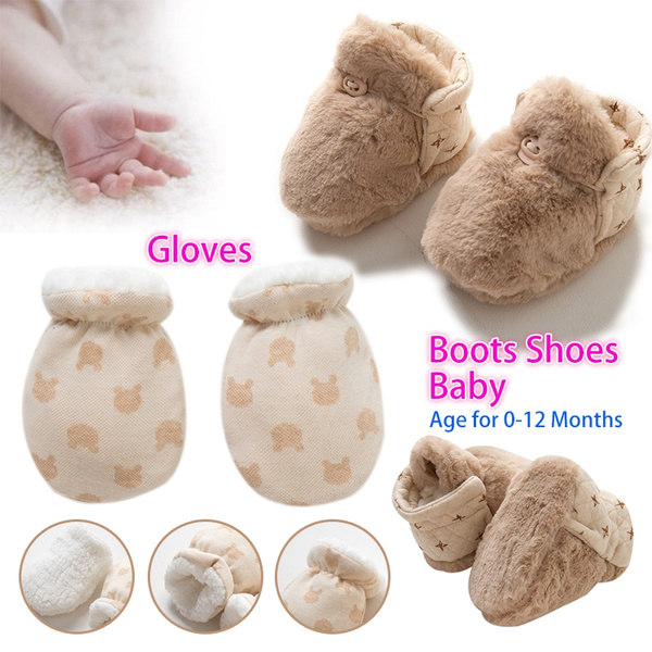 baby boy hand mittens