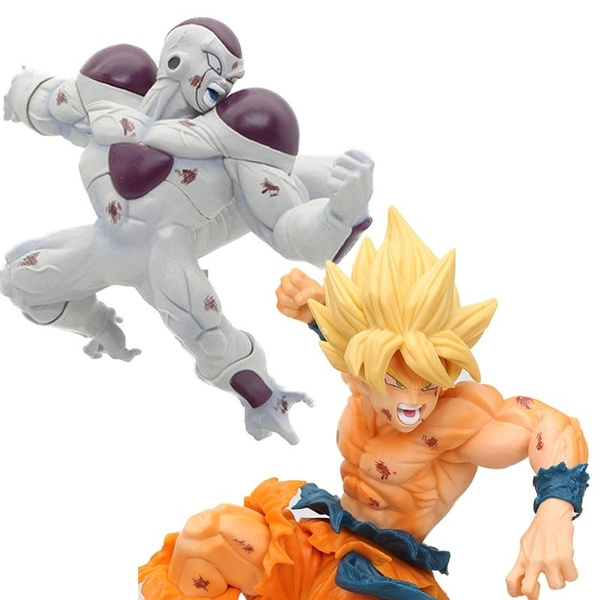 Dragon Ball Z Match Makers Super Saiyan Son Goku Freeza PVC Action Figure Toy 