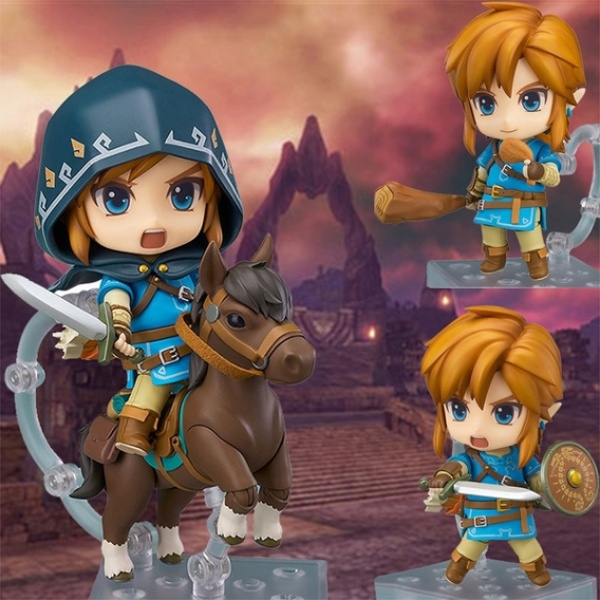 The Legend of Zelda Breath of the Wild Link 4 Inch Action Figure