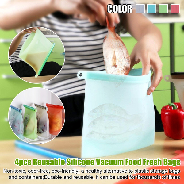 reusable airtight vacuum sealed food container