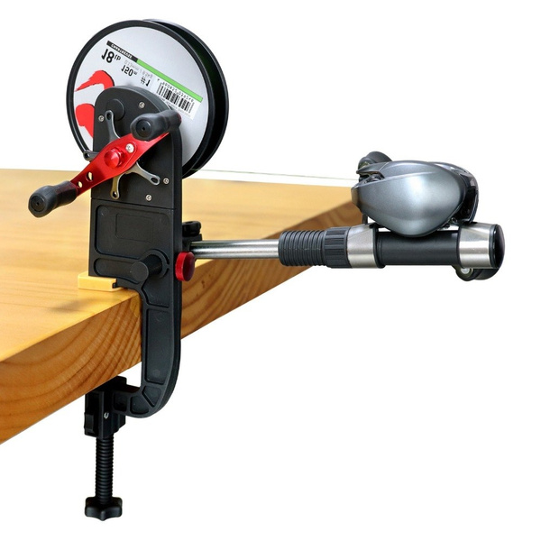 Fishing Line Reel Winder Spooler Potable Machine Station System Spinning Casting