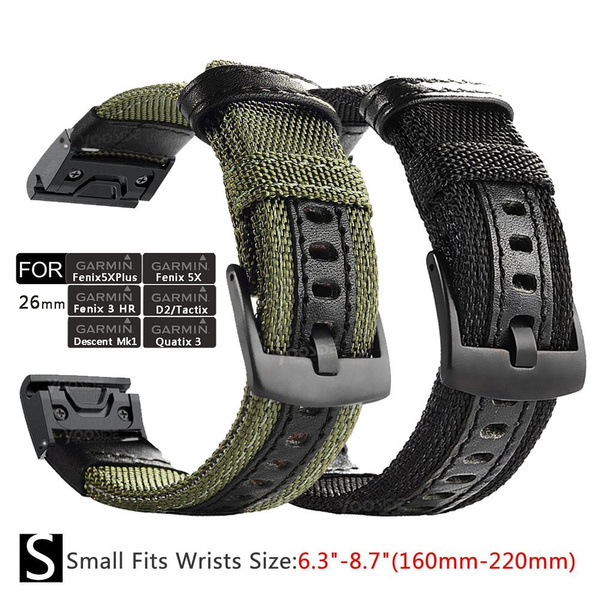 26mm NOTA Nylon Durable Sweatproof Watch Band Strap for Garmin