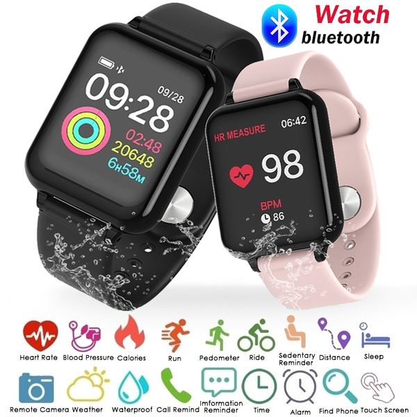 sport heart rate blood pressure ip67 smart watch