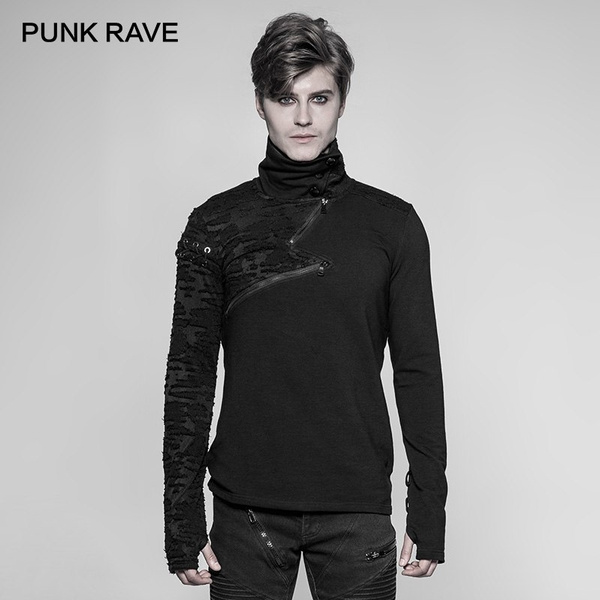 Shirt with Zipper from the Punk Rave Brand