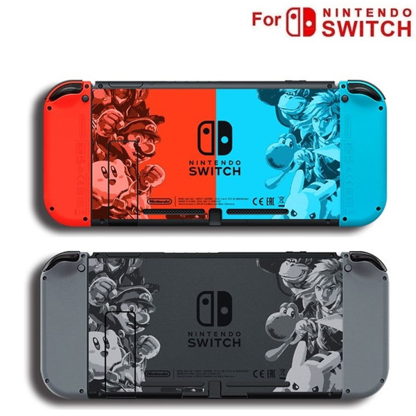 nintendo switch console with smash bros