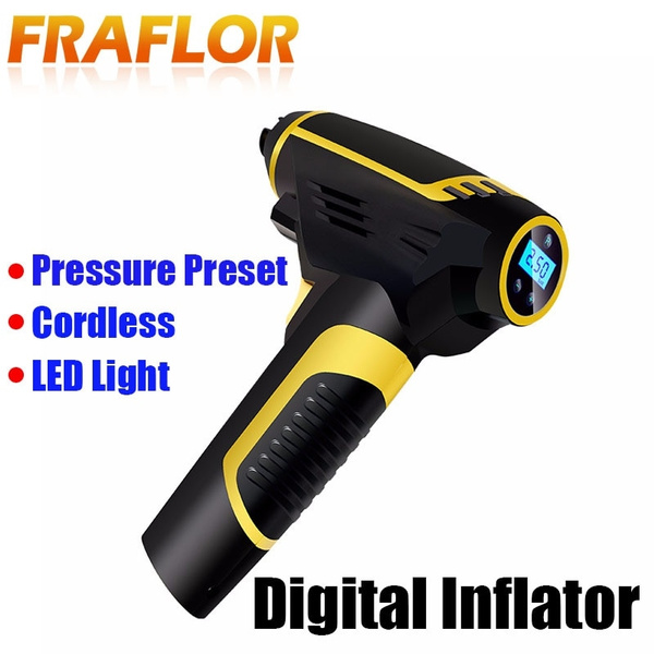 electric car tyre inflator & air compressor pump
