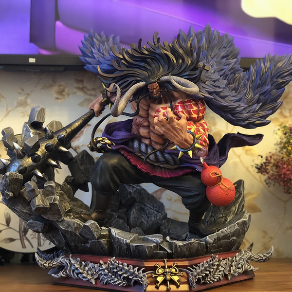 Action Figure One Piece Imperador Kaido Capitão 20cm