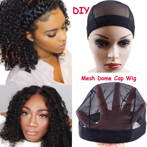 Realistic u Part Mono Dome Mesh Wig Cap For Making Wigs Weave Cap For  Making a Wig New Arrival Wigcap Wig Accessories Tools 6pcs