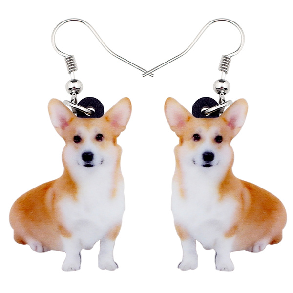 Corgi earrings clearance