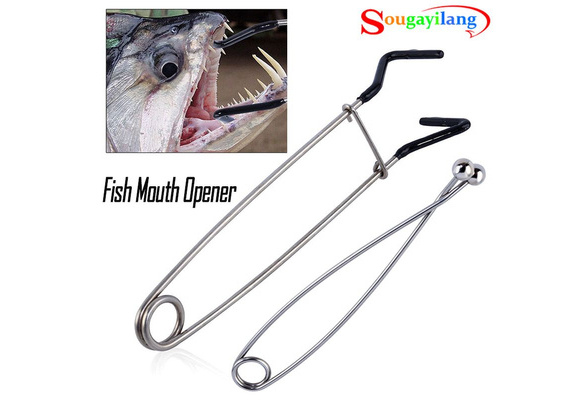 Fish Mouth Opener Stainless Steel Fish Mouth Hook Remover Useful