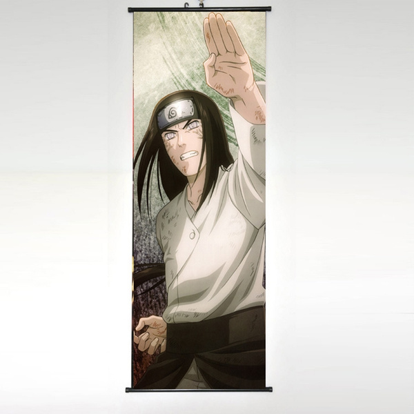 Japan Anime Naruto Neji Byakugan Fighting Posters Handing Wall Picture Cartoon Painting 30 90cm 45 125cm Wish