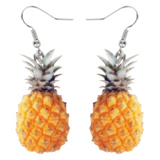 pineapplejewelry, Summer, earringsyellow, Ювелірні вироби
