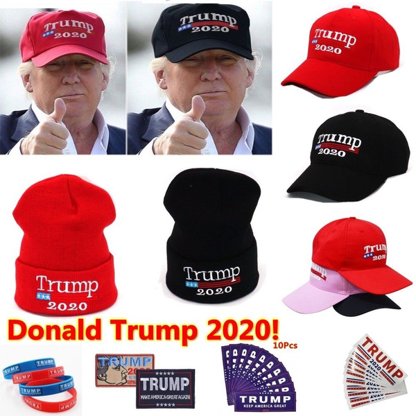 10 Pcs 2020 Donald Trump MAGA Keep Make America Great Again Car Bumper Stickers 
