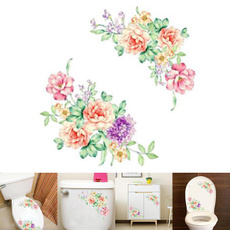 Beautiful, Bathroom, Flowers, colorfulflower
