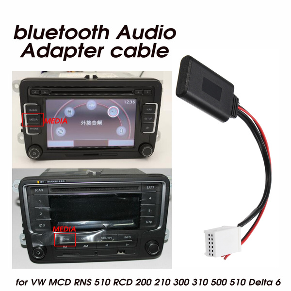 Bluetooth Audio Adapter Kabel Fit für VW Mcd Rns 510 Rcd 200 210 310 500 510