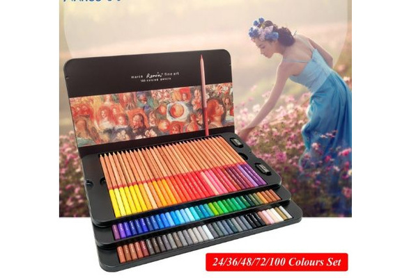 C700 Marco 36/48/72 Colors Pencil Set Crayons Water Soluble