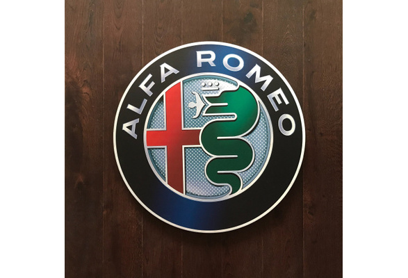 man cave home A Garage Is Not Garage Without Alfa Romeo sign for garage 