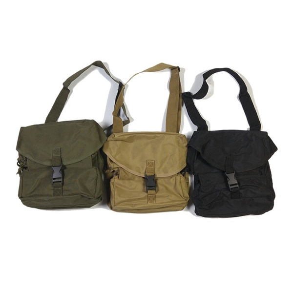 Haversack Shoulder Bag Festival Asst Colours NEW Military Style ARMY Canvas 