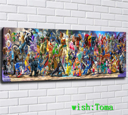 Video Games, art, Home Decor, canvaspainting