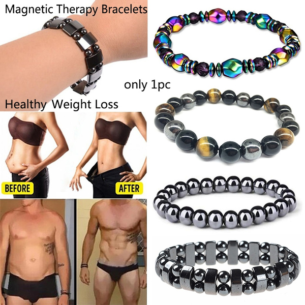 Magnetic Hematite Stone Beads Weight Loss Bracelet Therapy Health Care Bracelets Magnetic Hematite Stone Beads Weight Loss Bracelet Therapy Health Care Bracelets