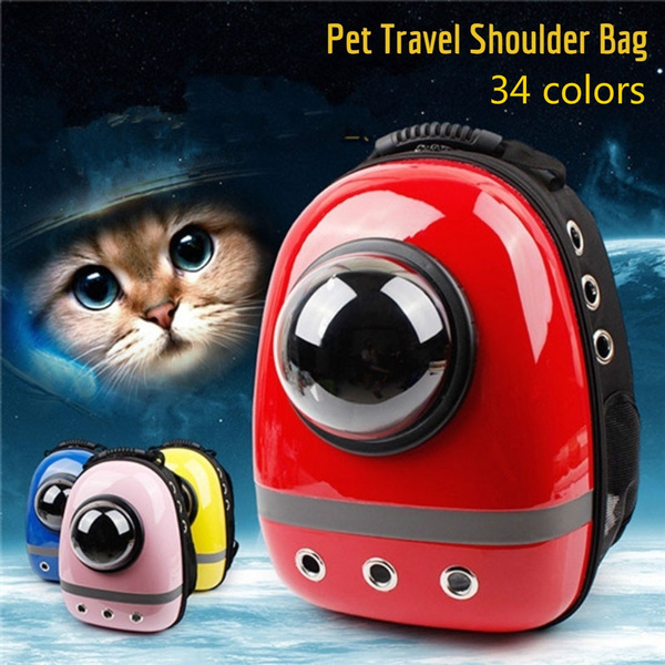 Giantex Astronaut Pet Cat Dog Puppy Carrier Travel Bag Space Capsule Backpack Breathable